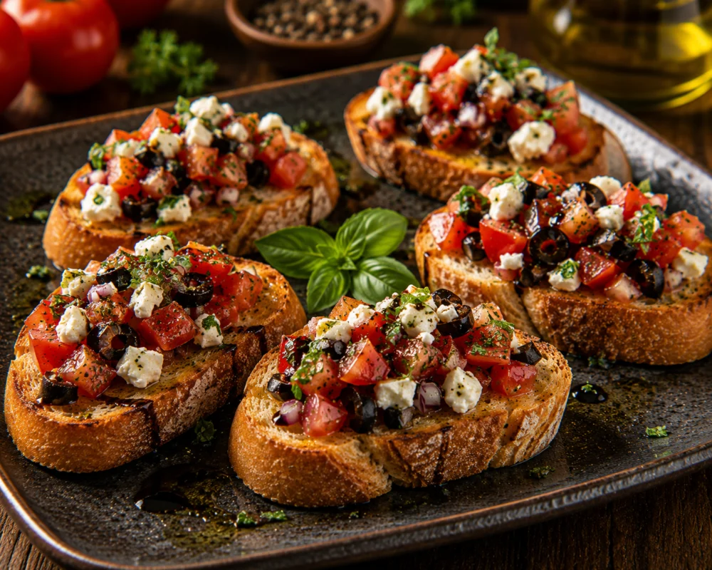 Mediterranean Bruschetta