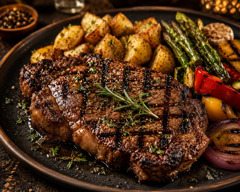 Grilled Ribeye Steak
